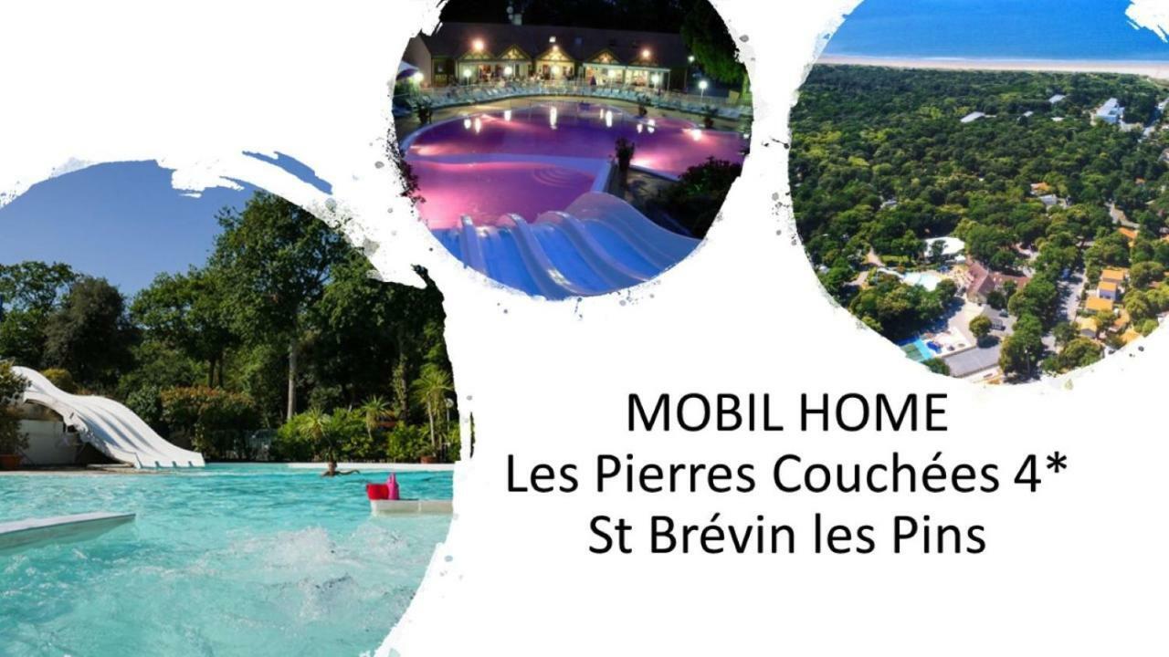 Mobil Home Les Pierres Couchees 4* St Brevin Les Pins Saint-Brévin-les-Pins Buitenkant foto